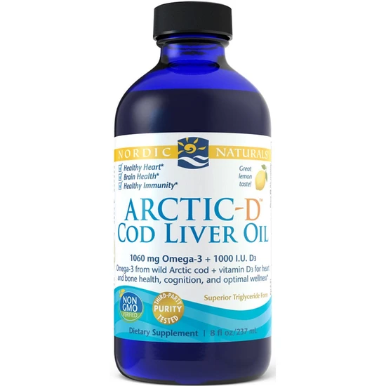 Nordic Naturals ArcticD Cod Liver Oil