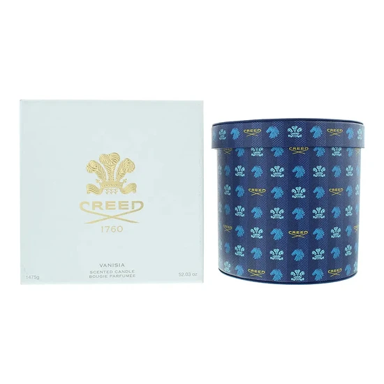 Creed Vanisia Blue Leather Candle