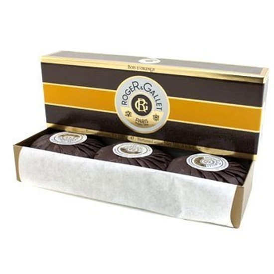 Roger & Gallet Bois D'orange Soap Gift Set 3 X 100G