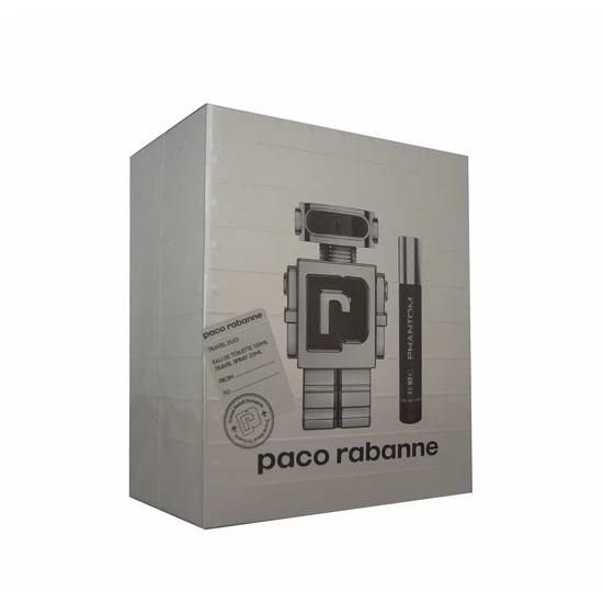 Paco Rabanne Phantom Gift Set 100ml Eau De Toilette + 20ml Eau De Toilette