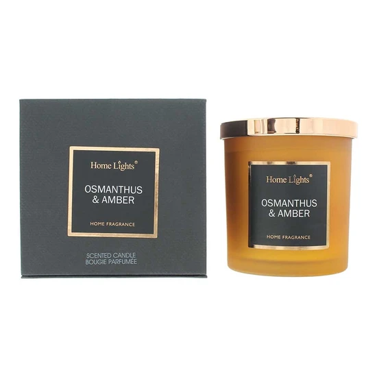 Home Lights Osmanthus & Amber Candle