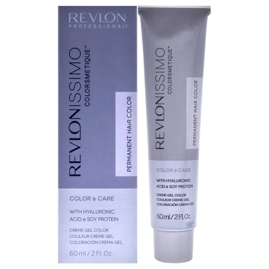 Revlon Revlonissimo Coloursmetique Permanent Creme Gel Colour 6.01 Dark Natural Ash Blonde