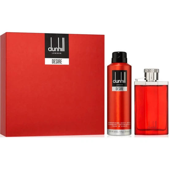 Dunhill London Desire Red Eau De Toilette Gift Set