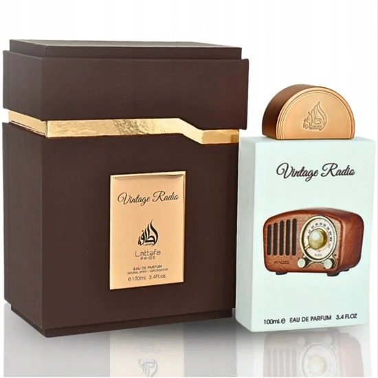 Lattafa Vintage Radio Eau De Parfum