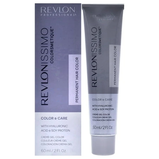 Revlon Revlonissimo Coloursmetique Permanent Creme Gel Colour 6.65 Dark Mahogany Red Blonde