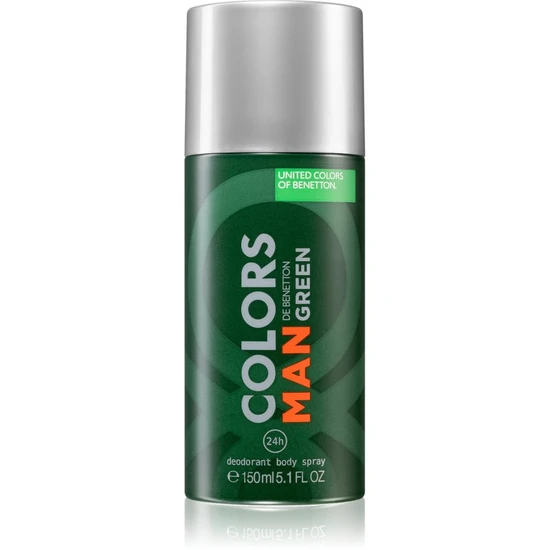 United Colors Of Benetton Colours De Benetton Green Man Deodorant Spray