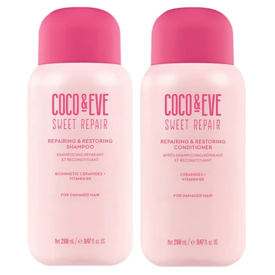 Coco & Eve Sweet Repair Repairing & Restoring Shampoo & Conditioner Duo