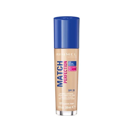 Rimmel Match Perfection 24HR Hydration Foundation