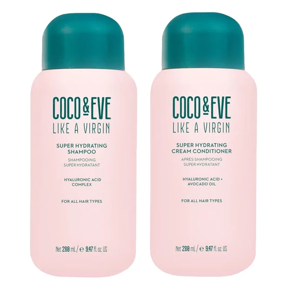 Coco & Eve Like A Virgin Super Hydrating Shampoo & Conditioner Duo
