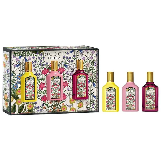 Gucci Flora Gorgeous Miniature Gift Set