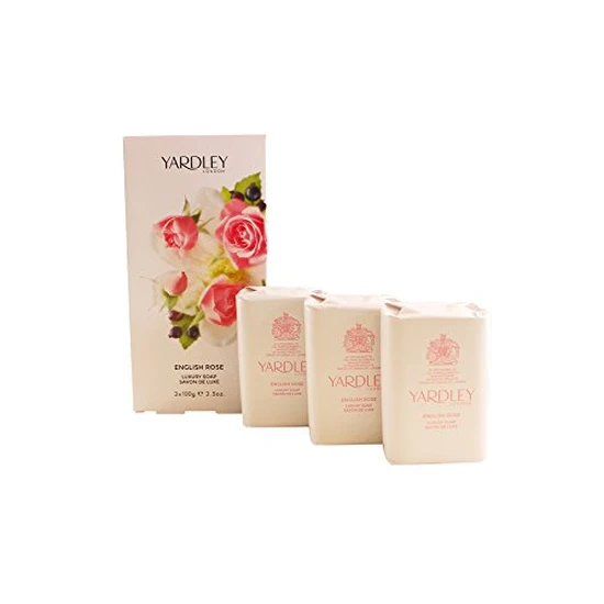 Yardley English Rose Soap 3 X 100G