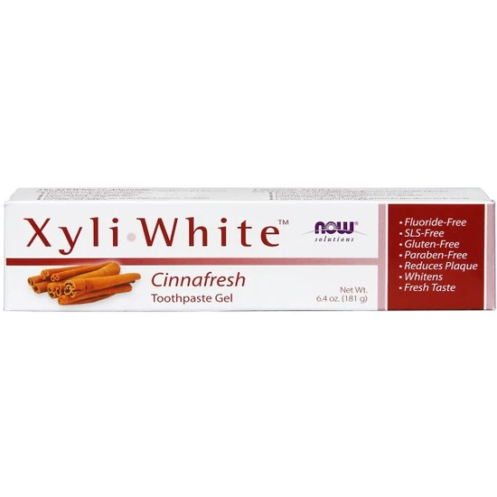NOW Foods XyliWhite Cinnafresh Toothpaste Gel