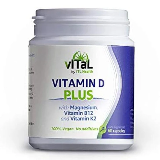 Mag365 Vitamin D Plus With Vitamin D3 B12 K2 Capsules