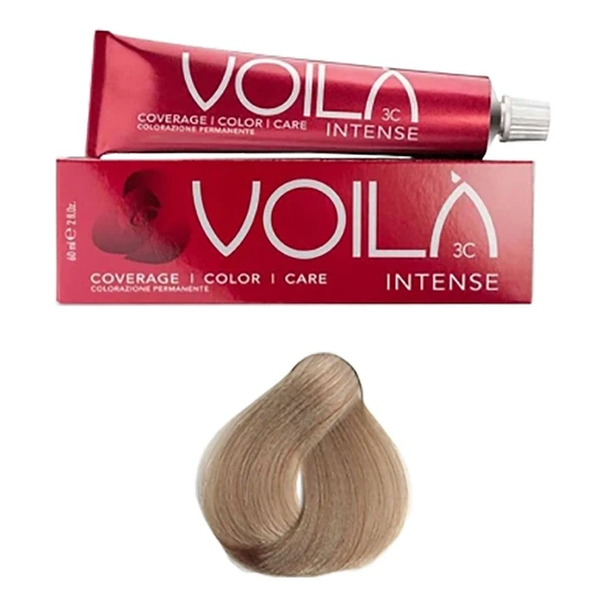 Intercosmo Voila 3c Intense 7.1 Medium Ash Blonde Hair Colour