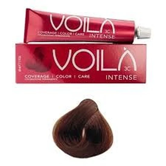 Intercosmo Voila 3c Intense 7.84 Medium Blonde Toffee Copper Hair Colour
