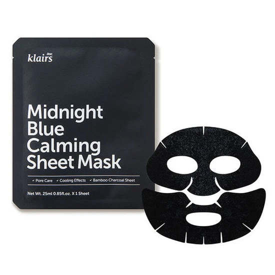 Dear Klairs Midnight Blue Calming Sheet Mask