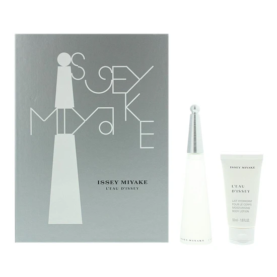 Issey Miyake L'Eau D'Issey Gift Set 50ml Eau De Toilette + 50ml Body Lotion