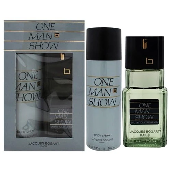 Jacques Bogart One Man Show Eau De Toilette Gift Set