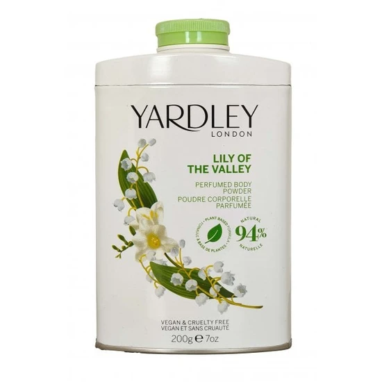 Yardley Lily Of The Valley Perfumed Body Powder