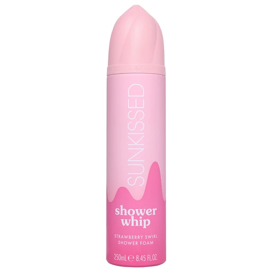 Sunkissed Shower Whip Strawberry Swirl Shower Foam