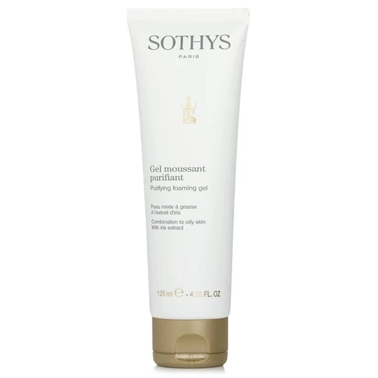 Sothys Purifying Foaming Gel For Combination To Oily Skin, With Iris Extract