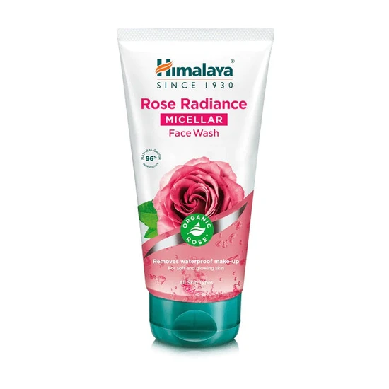 Himalaya Herbals Organic Rose Radiance Micellar Face Wash