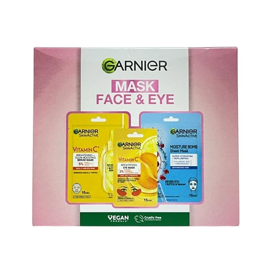 Garnier Mask Face & Eye Gift Set