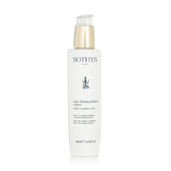 Sothys Clarity Cleansing Milk For Skin With Fragile Capillaries, With Witch Hazel Extract