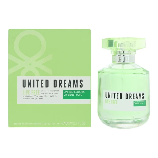 United Colors Of Benetton United Dreams Live Free Eau De Toilette