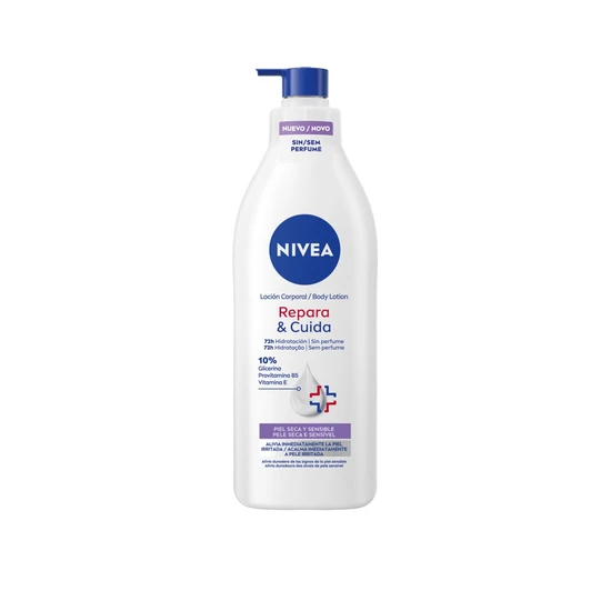 Nivea Repair & Care Fragrance Free Body Lotion