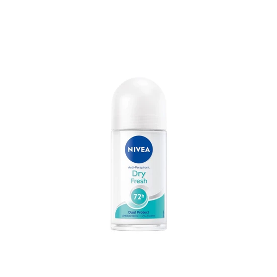 Nivea Dry Fresh Dual Protect 72h Anti-Perspirant Deodorant Roll-On