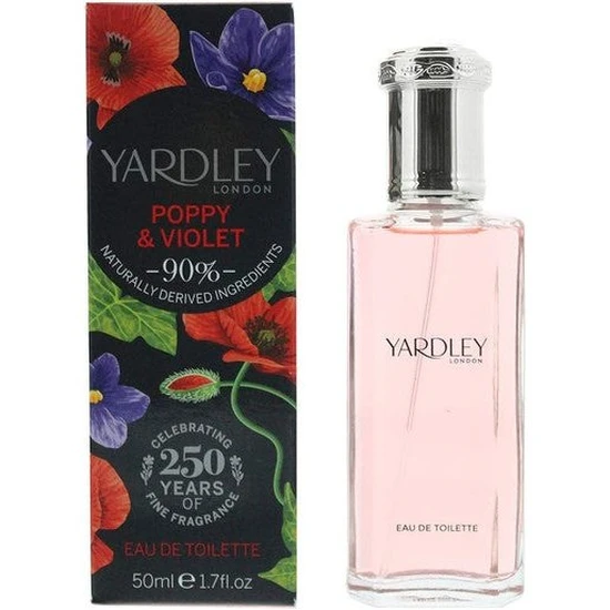 Yardley Poppy & Violet Eau De Toilette