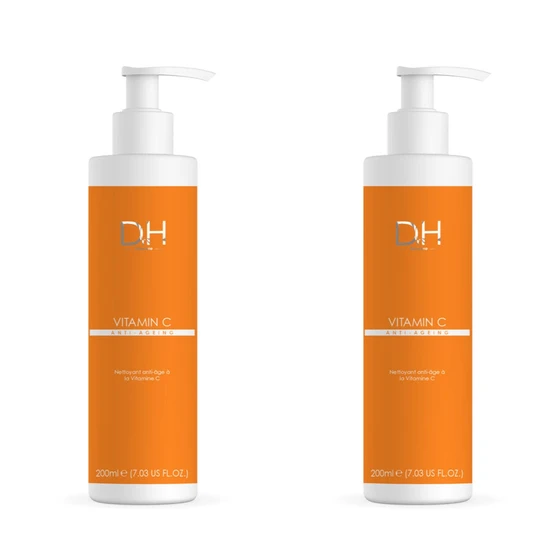 Dr H Vitamin C Anti-Ageing Cleanser 2 X 200Ml