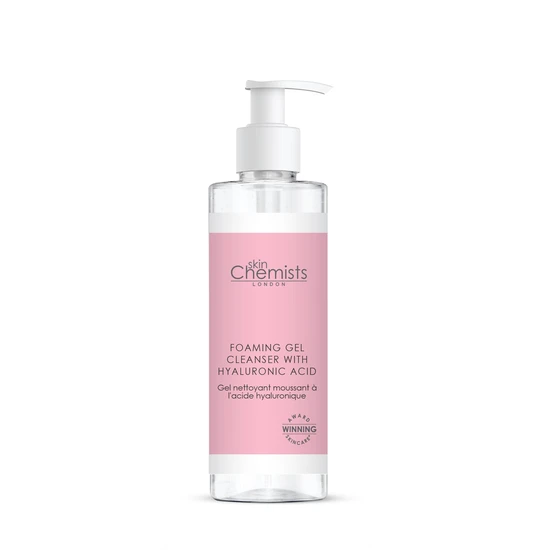 skinChemists Foaming Gel Cleanser With Hyaluronic Acid