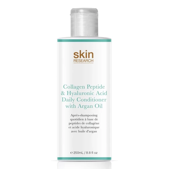 Skin Research Collagen Peptide & Hyaluronic Acid Daily Conditioner With Argan Oil