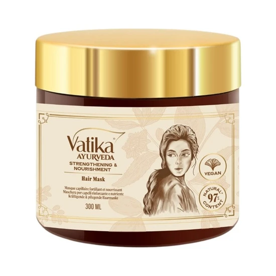 Dabur Vatika Ayurveda Strengthening & Nourishment Hair Mask