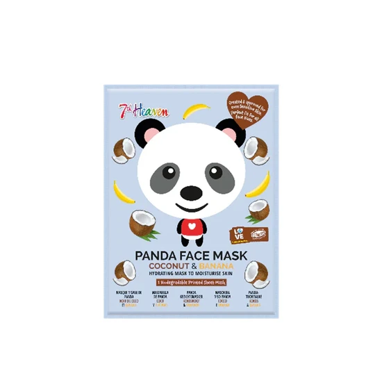 Montagne Jeunesse 7th Heaven Coconut & Banana Panda Face Mask
