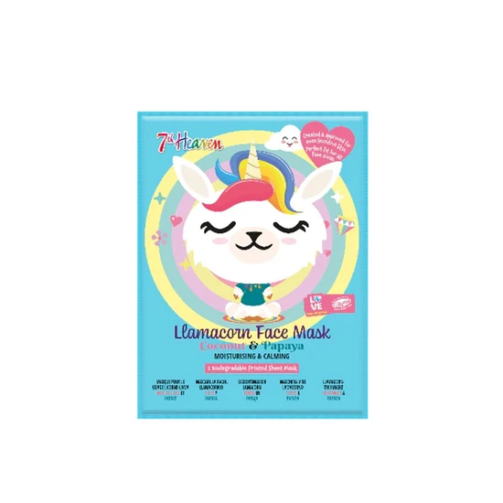 Montagne Jeunesse 7th Heaven Coconut & Papaya Llamacorn Face Mask