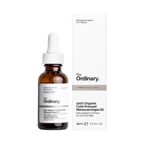 The Ordinary 100 Organic Cold Pressed Moroccan Argan Oil