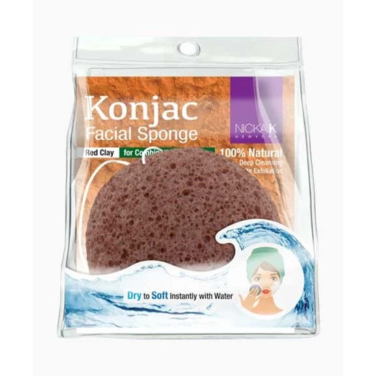 NICKA K NEWYORK NK Konjac Facial Sponge