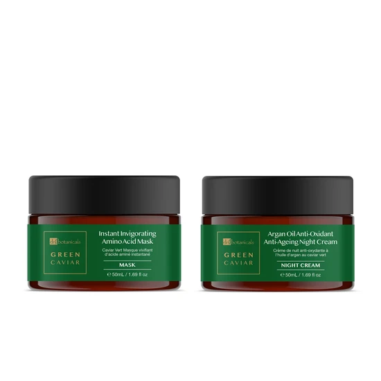 Dr Botanicals Green Caviar Night Cream & Mask