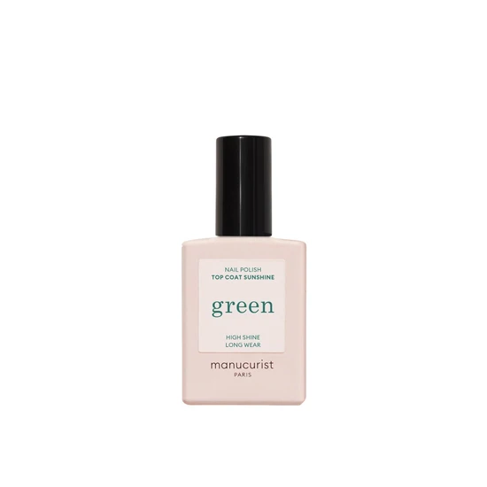 Manucurist Green Nail Polish Top Coat Sunshine