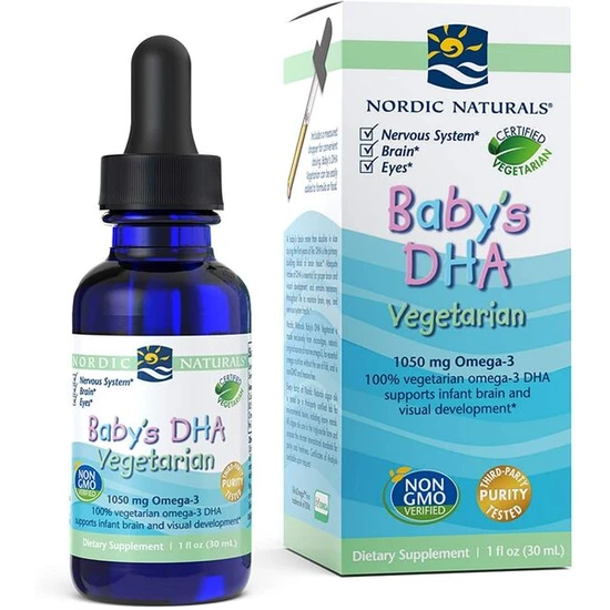 Nordic Naturals Baby's DHA Vegetarian 1050mg