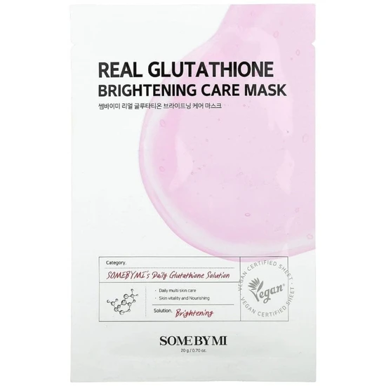 Some by Mi Real Glutathione Brightening Care Mask Sheet