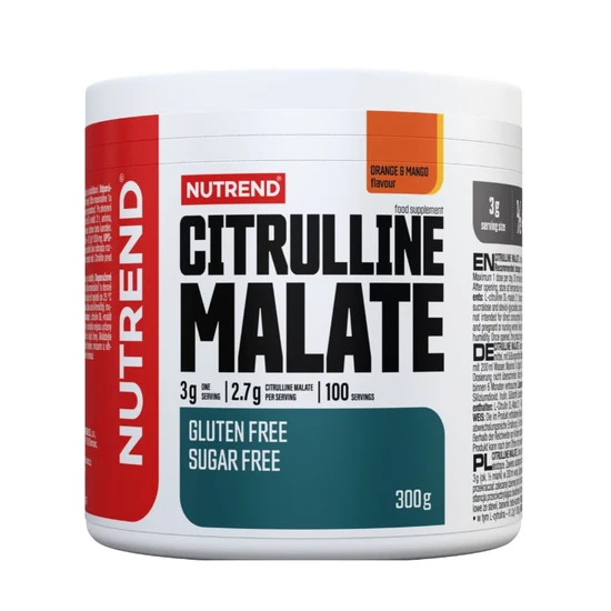 Nutrend Citrulline Malate 300g-Orange & Mango