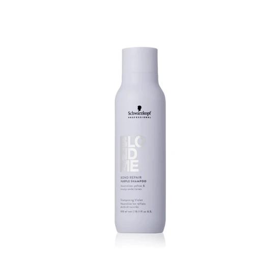Schwarzkopf BlondMe Bond Repair Purple Neutralising Shampoo