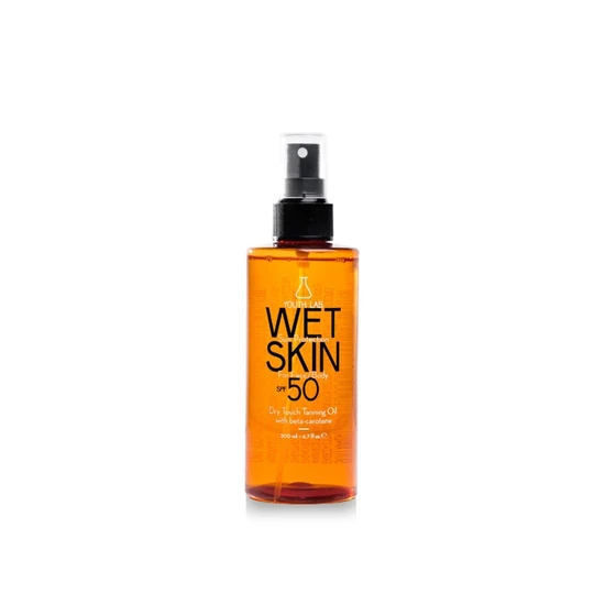 Youth Lab Wet Skin Dry Touch Tanning Oil SPF 50