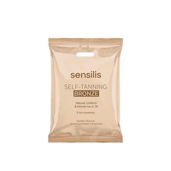 Sensilis Self-Tanning Face Towelettes Bronze