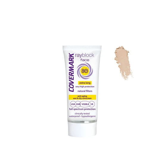 Covermark Rayblock Face Tinted Cream SPF 80