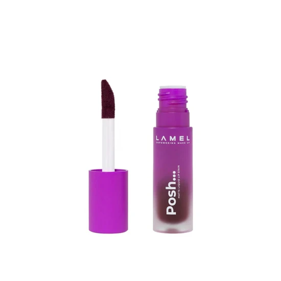 Lamel Posh... Matte Liquid Lip Stain 412 Burgundy